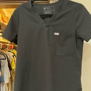 Figs Black Catarina Top S